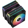 Gaisa dzesētājs DeepCool AG620 BK ARGB V2 — 120 mm divkāršs ventilators, 6 siltuma caurules, LGA 1700/AM4/AM5 atbalsts, melns