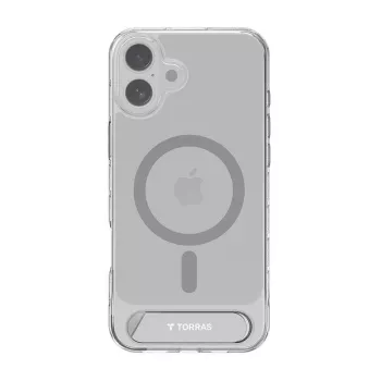 Caurspīdīgs aizsargvāciņš iPhone 16 Torras PSTAND SERIES X00FX1932