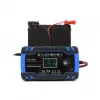 Extralink | Automātiskais lādētājs | 12/24V 8A akumulatoram, zils