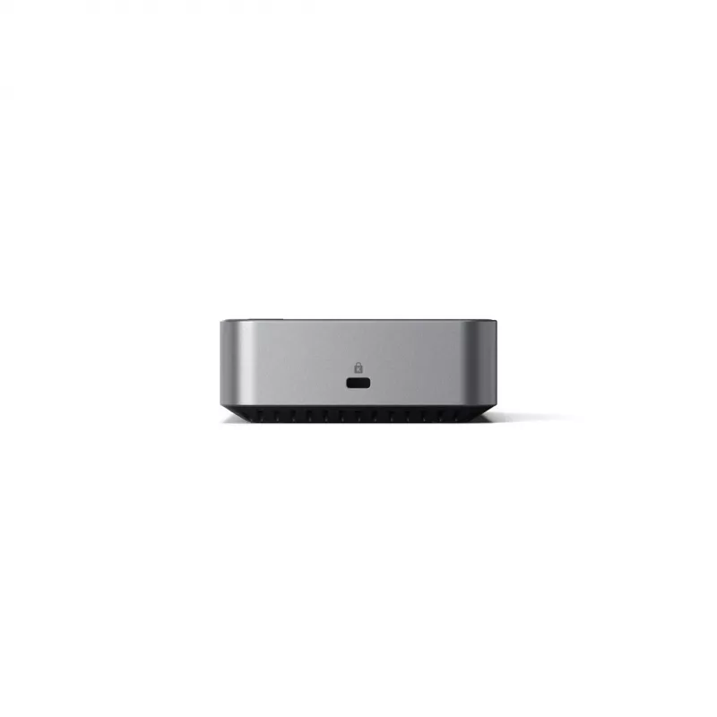 Satechi Triple 4K Display Wired Dock Melns Silver 4K Ultra HD 60 Hz