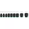 Triecienligzdu komplekts Bosch Powertools PRO 1/2 collas, 9 gab., melns