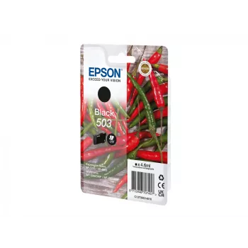 Epson 503 tintes kārtridžs 1 gab. Oriģināls Standarta ietilpība Melns