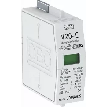 Augšējā daļa pārsprieguma aizsargierīces modulim 220V V20-C (5099609)