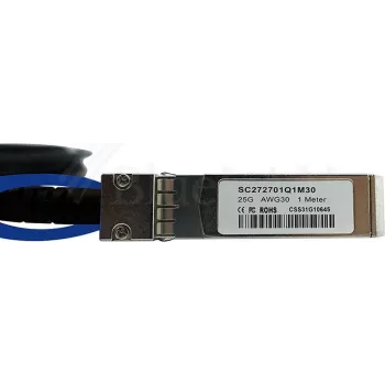 DAC SFP28 pasīvais twinax kabelis CBO SFP28-DAC-2M 2 m 25GbE SFP28 portiem