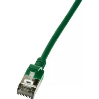 LogiLink plāns U/FTP tīkla kabelis 5 m Cat6a U/FTP (STP) zaļš (CQ9065S)