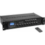 Miksera pastiprinātājs Omnitronic MAVZ-60.6P 60W 100V – publiskās adreses mikseris ar 60 W izeju un 100 V līniju