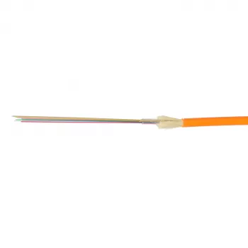 Optiskās šķiedras kabelis FIBERHOME MICRO kabelis 2.5mm 8FO G.657A1 PE oranžā krāsā 2 km spole