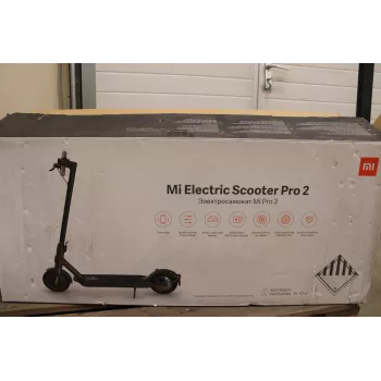 Izpārdošana. Xiaomi Mi Electric Scooter Pro 2 (melns) | Izpārdošana. Xiaomi Mi Electric Scooter Pro 2 | 600 W | 25 km/h | 3 mēneši | Melns | LIETOTS, SKRĀPĒTS, NETĪRS, MAZS PLĪSUMS AIZMUGURĒ