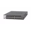 NETGEAR M4300-24X pārvaldīts L3 10G Ethernet (100/1000/10000) 1U melns