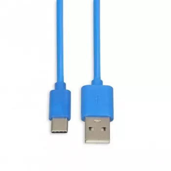 IBOX USB A uz USB C kabelis IKUMTCB — 1 m, USB 2.0, zils