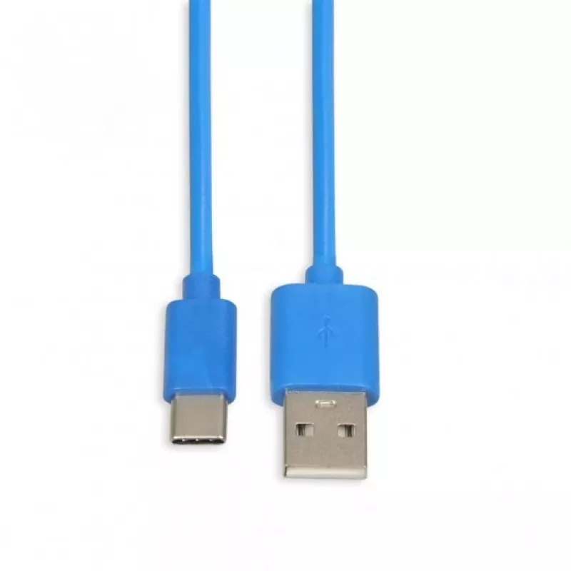 IBOX USB A uz USB C kabelis IKUMTCB — 1 m, USB 2.0, zils