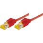 Tecline 72210R Ethernet komutācijas kabelis, sarkans