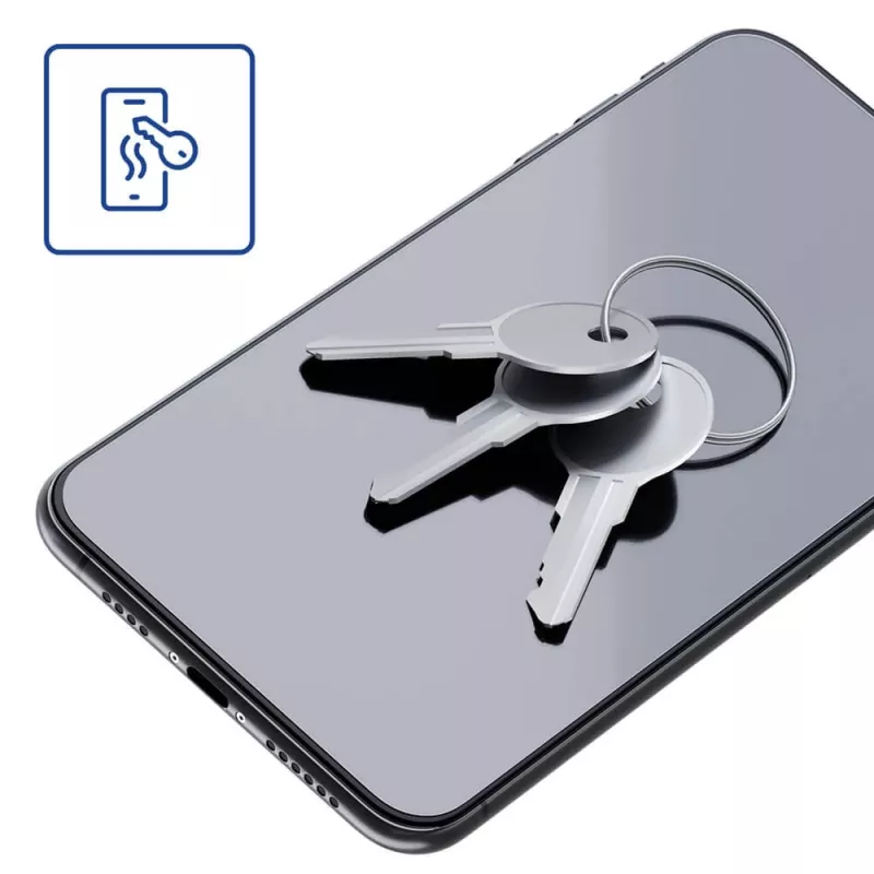 Rūdīta elastīga stikla ekrāna aizsargs 3MK Samsung Xcover 7 G556 — 0,33 mm, 9H cietība