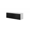 Cama living room furniture set ROCO 2 (2xRO1 + 4xRO3) Balts/Balts/Melns