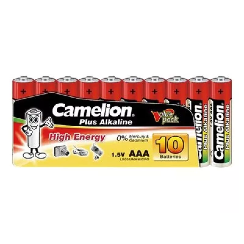 Sārma AAA baterijas CAMELION LR03 1170 mAh — iepakojumā 200 gab.
