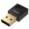 USB Bluetooth adapteris Unitek B105B — USB 2.0 Type-A, BLE v5.3, 3 Mbit/s, melns, pievieno un lieto