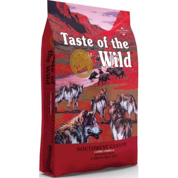 TASTE OF THE WILD Southwest Canyon - sausā suņu barība - 12,2 kg