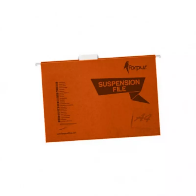 Piekārta mape Forpus FO22702 A4 kartons oranža