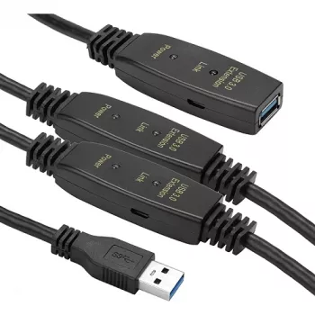 kabelis ilgiklis USB 3.0 AF – AM, 20m