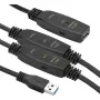 kabelis ilgiklis USB 3.0 AF – AM, 20m