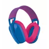 Logitech G435 Lightspeed bezvadu spēļu austiņas — zilas — 2,4 GHz — N/A — EMEA-914 (991-000527)