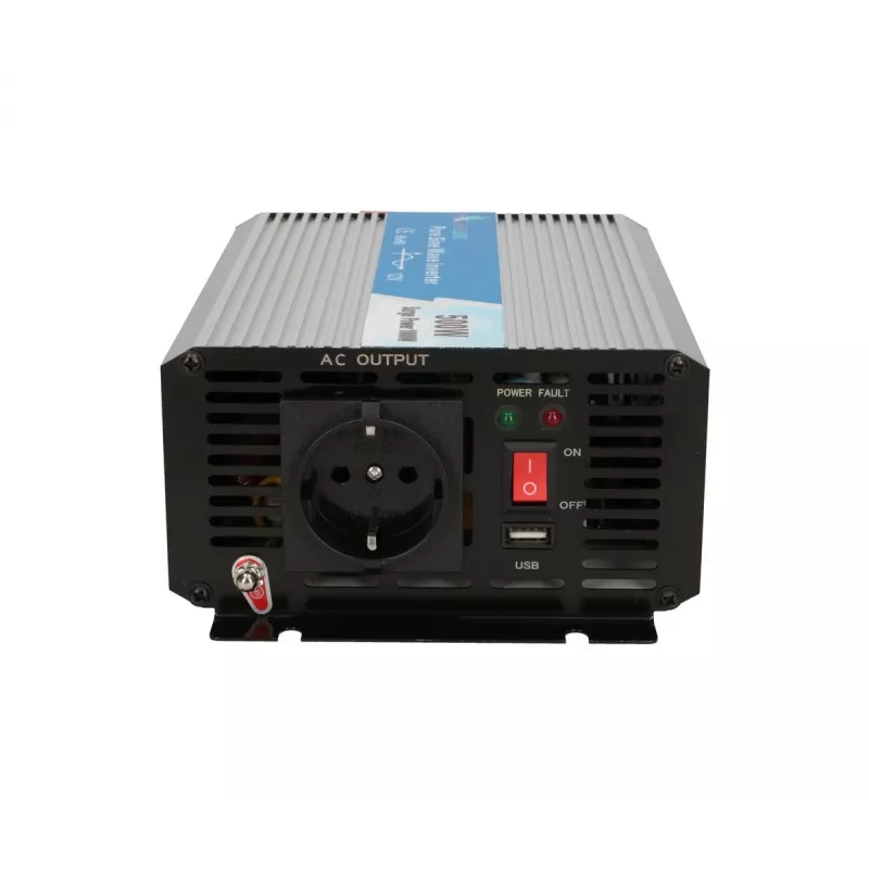 Sprieguma pārveidotājs Extralink OPIP-500W 12V 500W tīrs sinusa vilnis