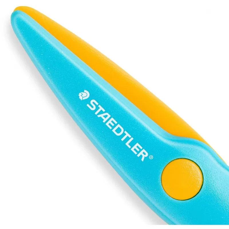 Šķēres Staedtler Noris Junior Taisns griezums Zils Dzeltens 100 mm