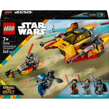 LEGO Star Wars Flame Speeder 75414 sniega transportlīdzekļa komplekts — 349 detaļas, 3 minifigūras, vecums 7+