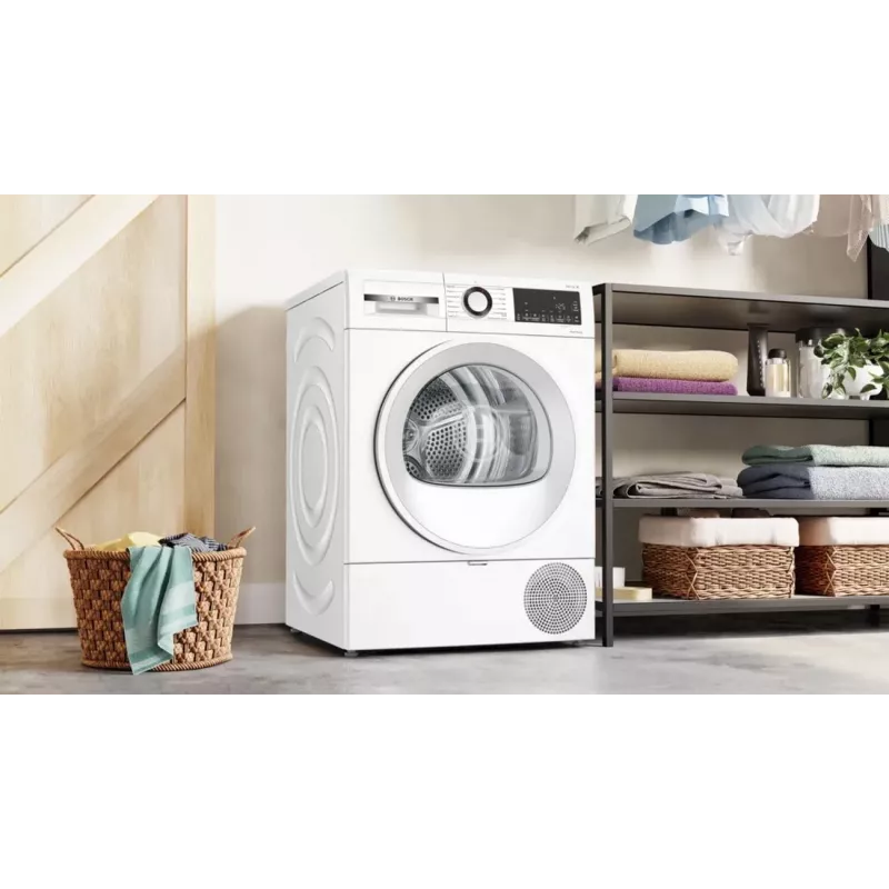 Bosch WQG2320LSN Siltumsūkņa Veļas Žāvētājs 8 kg Balts