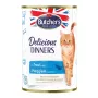 Mitrā kaķu barība Butcher's Pet Care Delicious Dinners 400 g — foreles garša, pieaugušiem kaķiem, bez konservantiem, bez lipekļa