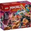 LEGO NINJAGO komplekts 71827 Zane kaujas tērpa mehs, 92 detaļas, 2 minifigūras, augstums 100 mm, vecumam 6+