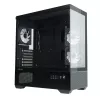 PC korpuss CHRONIX V2 Mid Tower ARGB ventilators x3 melns