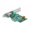 PCI Express x1 karte DeLOCK RTL8125 2.5 Gigabit LAN PoE+