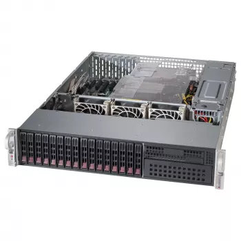 Servera korpuss Supermicro SuperChassis 213BAC8-R1K23LPB Rack Melns