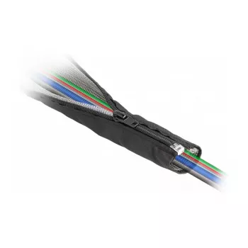 EMI ekranējošā pītā uzmava DeLOCK 20849 1 m x 50 mm melna