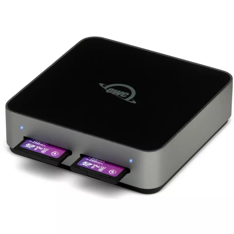 OWC Atlas - SD - SDXC - Melns - 2400 Mbit/s - Aktivitāte - Jā - macOS X 10.11 El Capitan macOS 10.12 Sierra macOS 10.13 High Sierra macOS 10.14 Mojave macOS 10.15... - USB 3.2 Gen 2