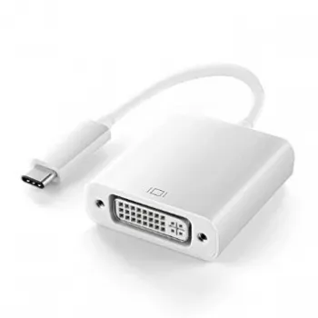 USB-C uz DVI adapteris extra digital DV00DV4063 15 cm kabelis, video izeja USB-C ierīcēm