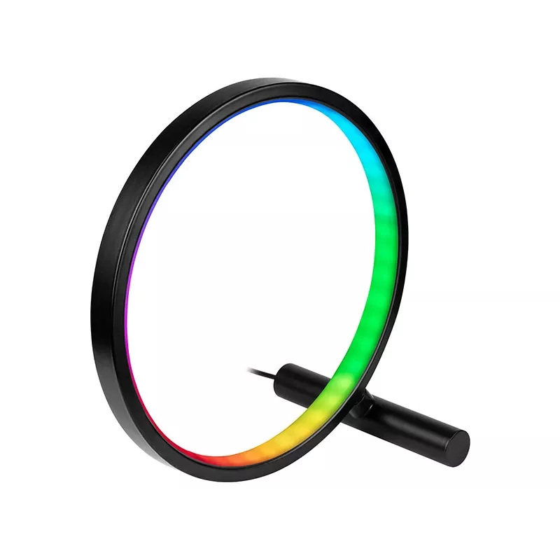 Galda lampa TRACER Ambience Smart Circle LED RGB — dekoratīva viedā LED aplis