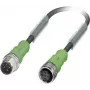 Phoenix Contact Sensor-/actuator-Cable Pole: 4 SAC-4P-M12MS/ 1,5-PUR/M12FS Sastāvs: 1 gab. (1668373)