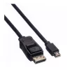 DisplayPort kabelis VALUE 11.99.5638 1,5 m Mini DisplayPort melns