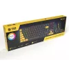 Tracer HORNET 87 tastatūra ar peli Gaming USB QWERTY angļu melna, dzeltena