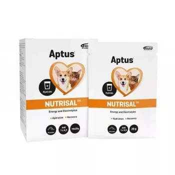 APTUS Nutrisal Hydration - uztura bagātinātāji suņiem un kaķiem – 10x25g