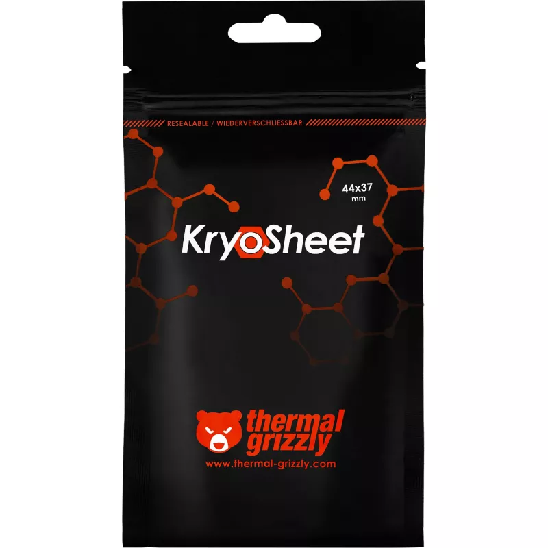 Thermal Grizzly KryoSheet termiskais paliktnis - 44 x 37 mm