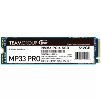 SSD disks Team Group 512GB M.2 PCI Express 3.0 NVMe MP33 PRO