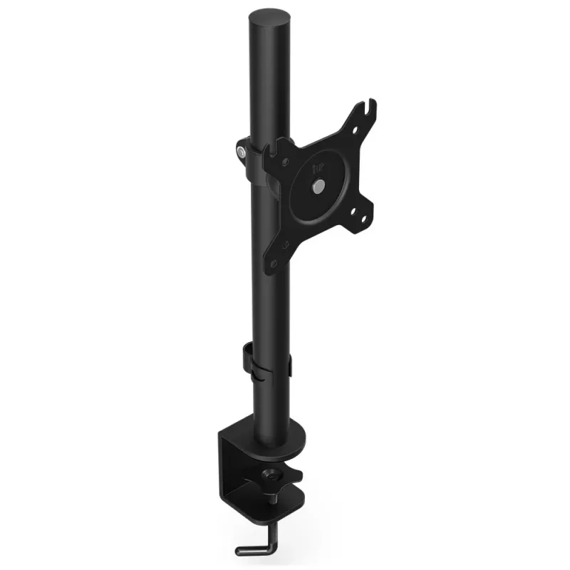 Monitora kronšteins ENDORFY Atlas 27 collu (68,6 cm) monitoriem, skavas galda stiprinājums, VESA 75x75–100x100, slīpums ±35°, pagriešana ±90°, augstuma regulēšana, melns