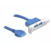 USB 3.0 kabelis DeLOCK 82976 2 x USB 3.0-A 0,4 m