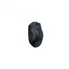 Spēļu pele Razer Naga V2 HyperSpeed RF bezvadu + Bluetooth, labā roka, 30000 DPI, optiskā, melna