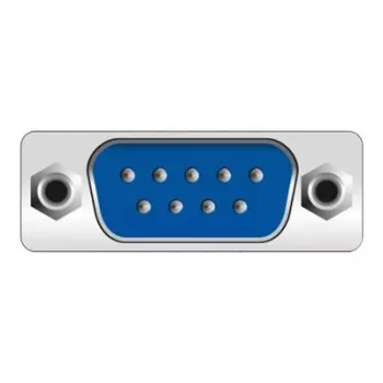 Seriālais kabelis DeLOCK 63908 melns 0,15 m DB-9