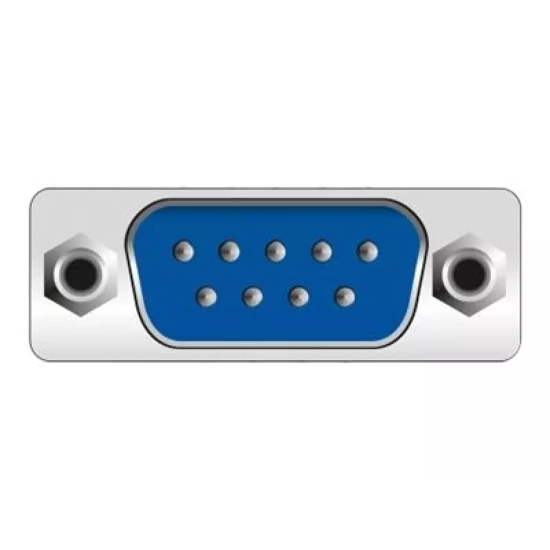 Seriālais kabelis DeLOCK 63908 melns 0,15 m DB-9