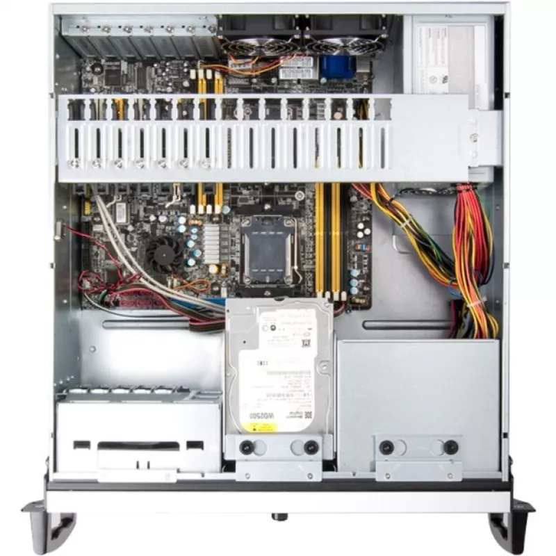 Datorkorpus Chenbro RM42300 - plaukts, RM42300-F2B, melns